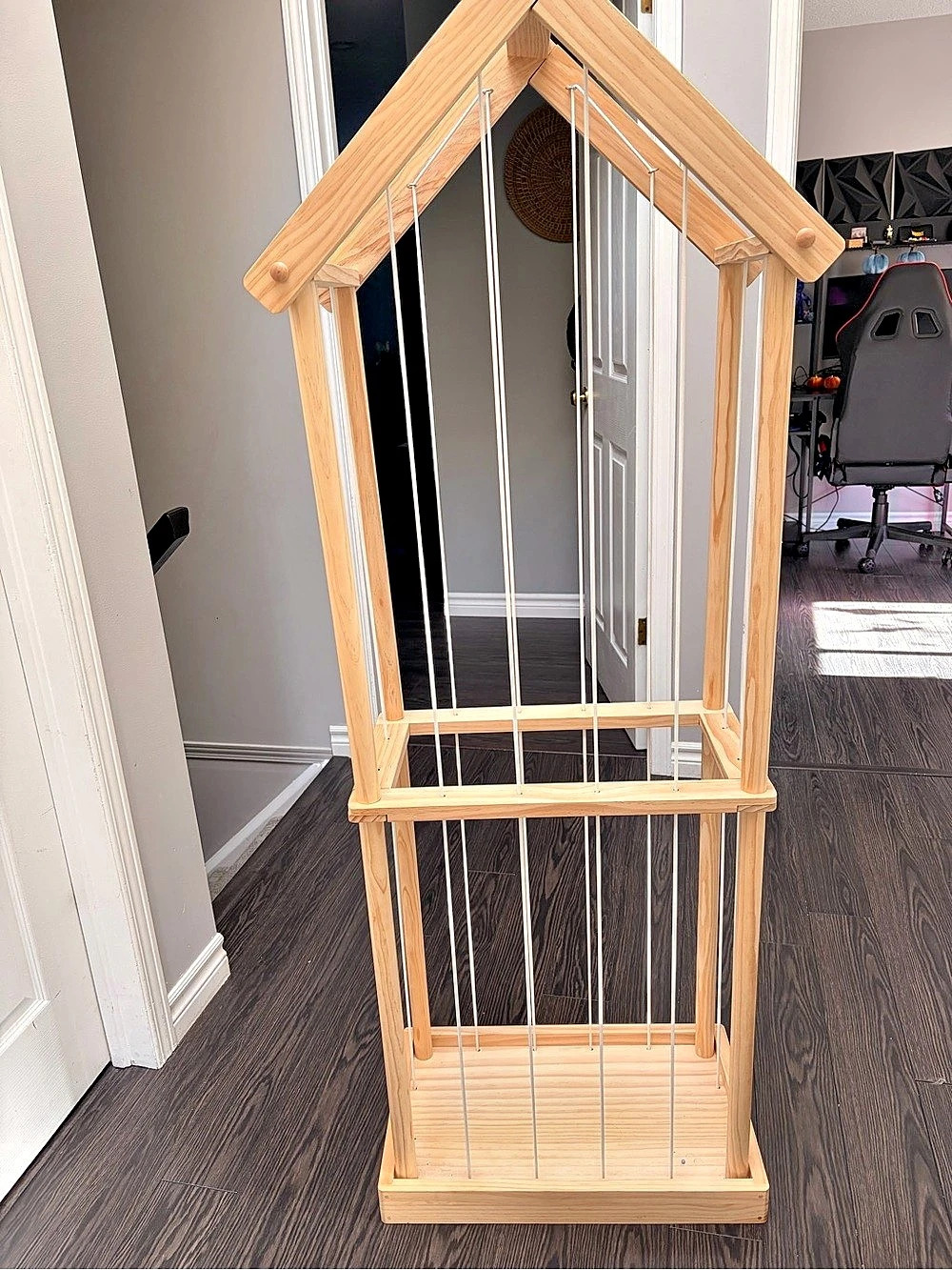 Wooden Decorative Birdcage